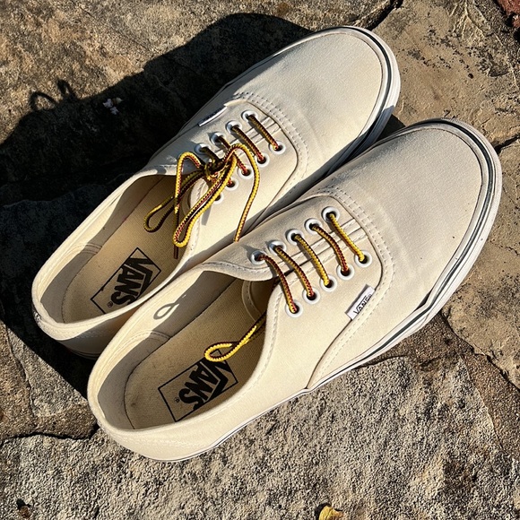 Vans Authentic Off White Shoes "Off the Wall" - Picture 7 of 7